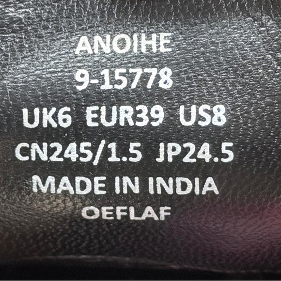 Ted Baker London Silver Metallic Brogue Oxford Shoes Women Size US8/EUR39 - Picture 9 of 13